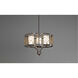 Adalbert 3 Light 18 inch Antique Bronze Chandelier Ceiling Light